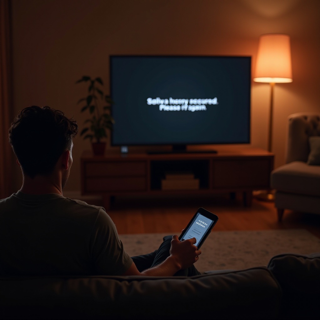 apple tv bir hata oluştu lütfen tekrar deneyin