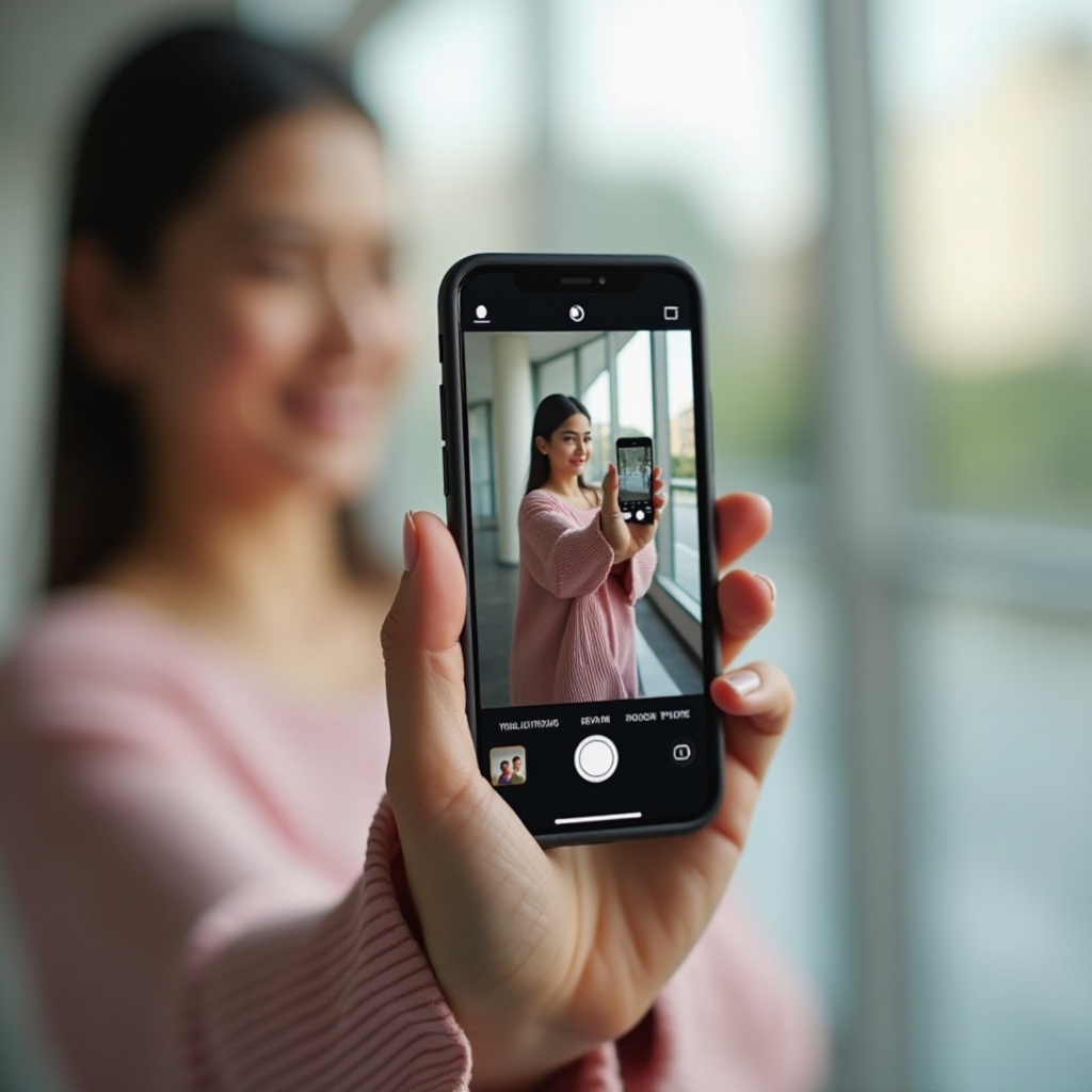cara zoom kamera iPhone