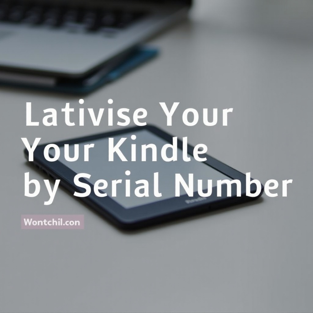 일련번호로 킨들 검색