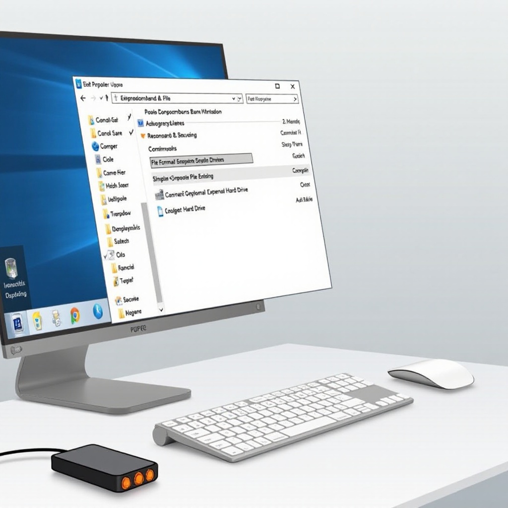 Windows 11 üzerinde harici bir sabit diski nasıl biçimlendirilir