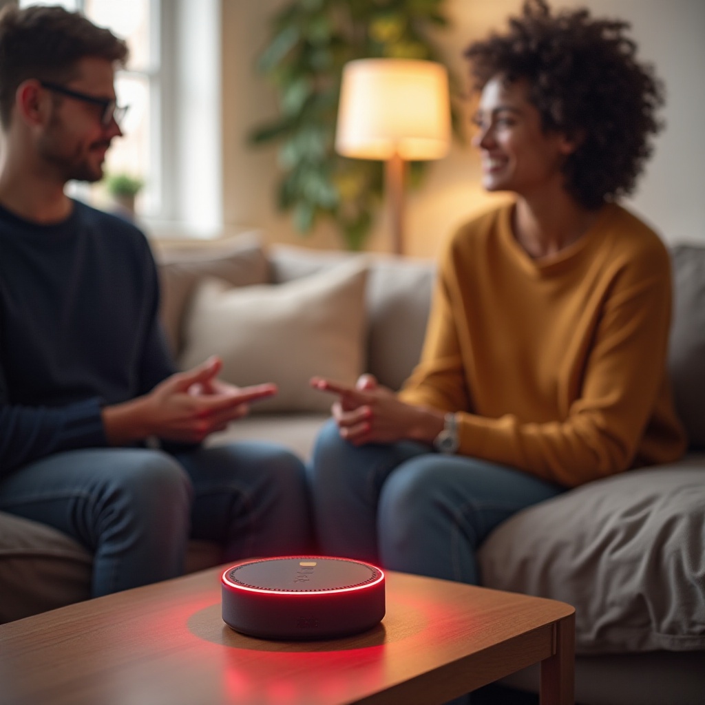 왜 내 Alexa가 빨간색이고 응답하지 않나요?