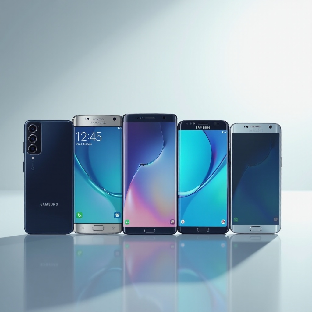 サムスンのAndroid携帯のモデルの仕様を比較する