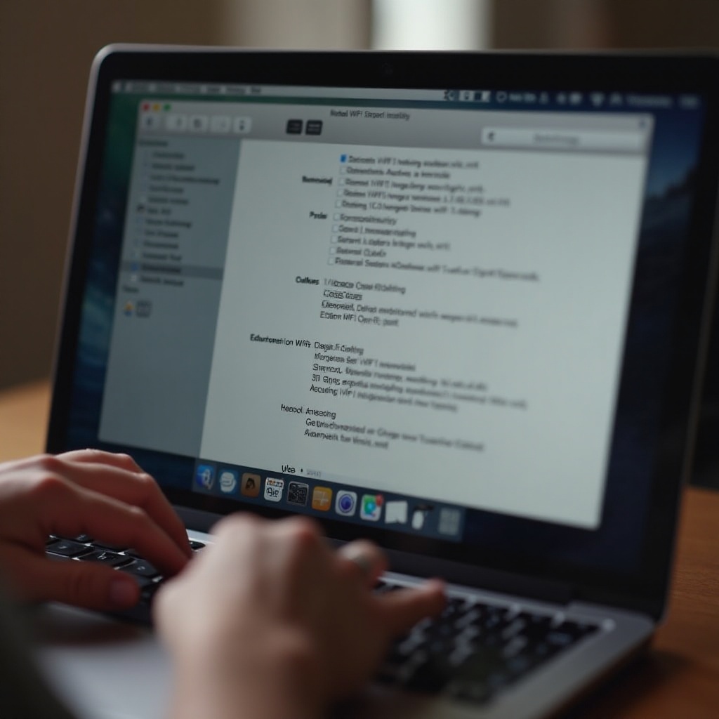 MacでWi-Fiネットワークを忘れる方法