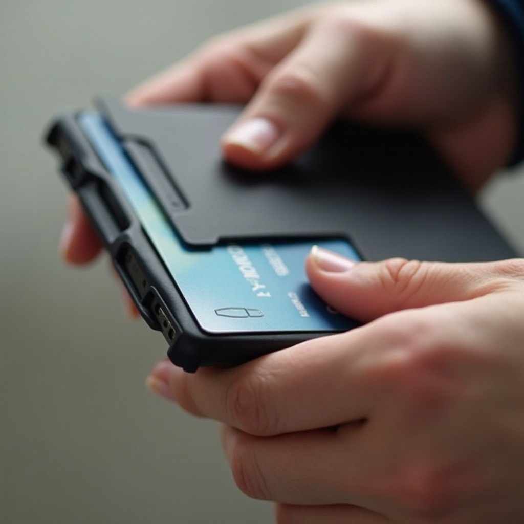 telefon kılıfında toploader kartı