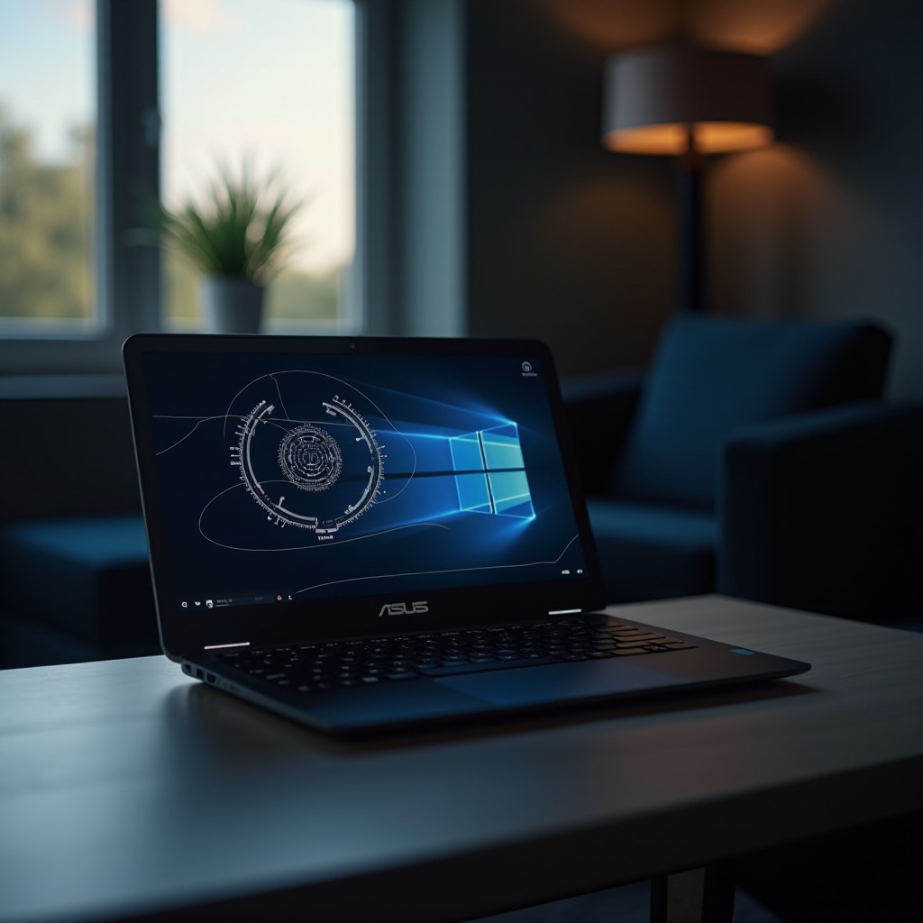 ASUS 노트북 디스플레이 문제
