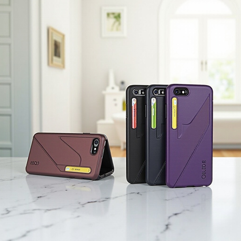 カードホルダー付きのモトローラ G スタイラス携帯電話ケース