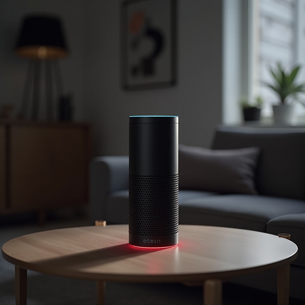 왜 내 Alexa가 빨간색이고 응답하지 않나요?