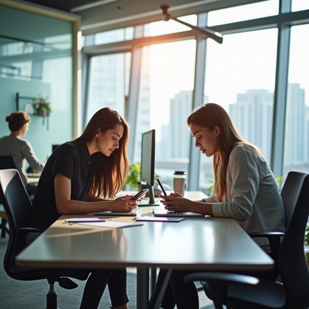 Bisakah Anda memiliki ponsel saat Anda bekerja di kantor?