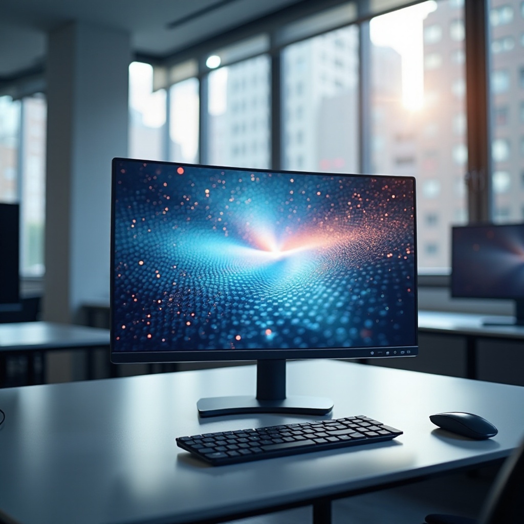 삼성 모니터 깜박거림