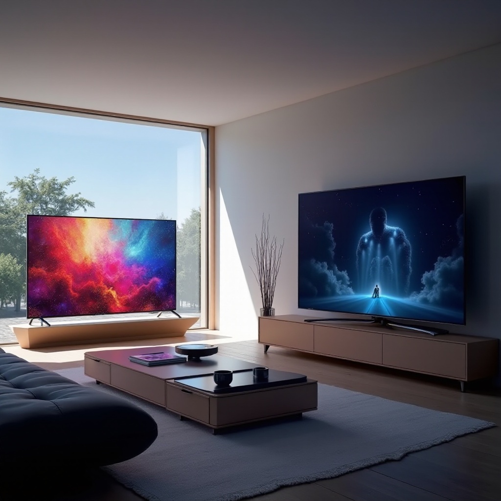 삼성 TV vs 소니 TV