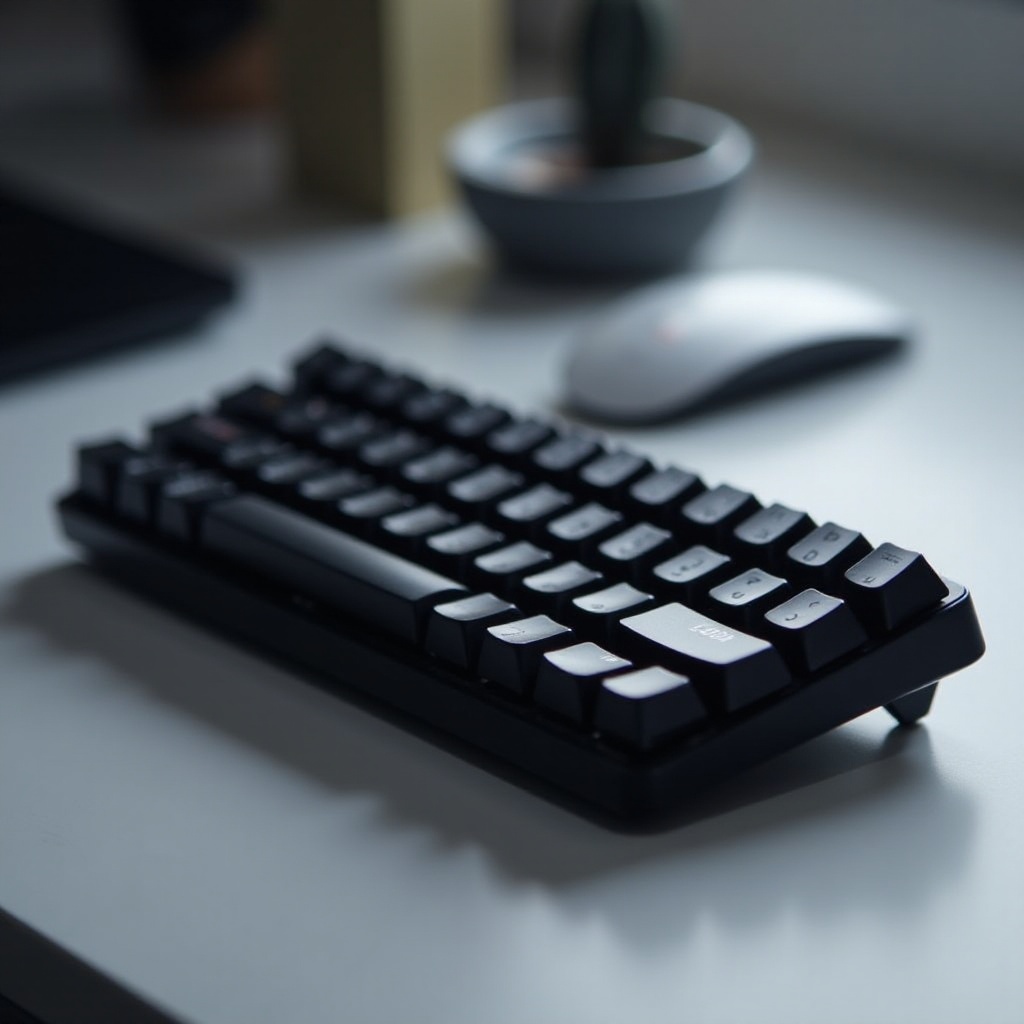 keyboard mekanik nirkabel dengan tombol