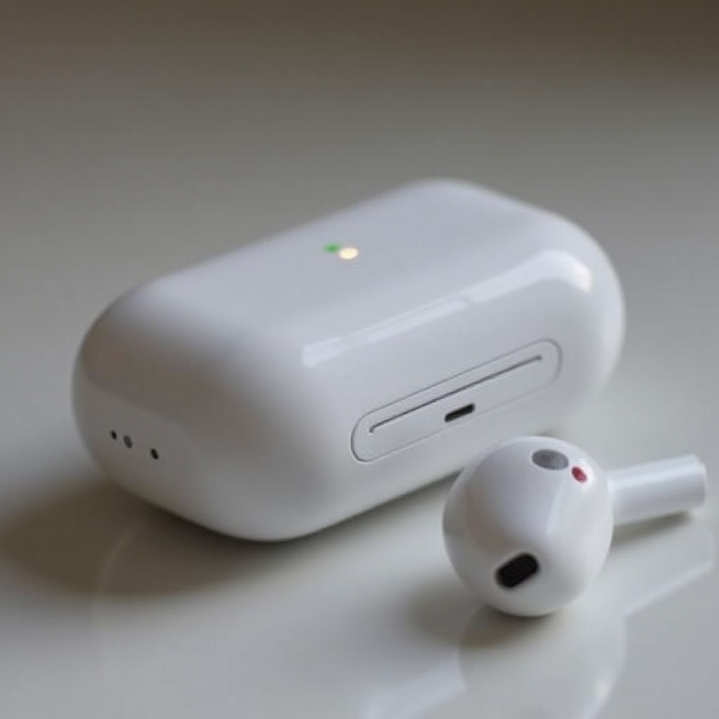AirPods tidak bisa direset, tidak ada lampu kuning